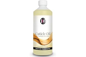 JND Huile de cuticule au jojoba – Après-shampoing pour ongles et cuticules pour peaux sèches et craquelées – Renforce, hydrate et revitalise – Traitement de manucure pour des ongles sains (500 ml)