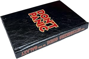 COSTUMEBASE The HHGTTG - Guía para el Galaxy Book Replica Handy Device HHHGTTG Negro