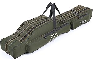 LIXADA Sac Portable de Transport pour Canne à pêche