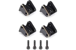 AMK 4Pcs SCX10 II Ottone Link Monti 38g Sospensione Ammortizzatore Collegamenti Anteriore Assale Posteriore Contrappesi per 1/10 RC Crawler AR44 Axial SCX10 Aggiornamenti