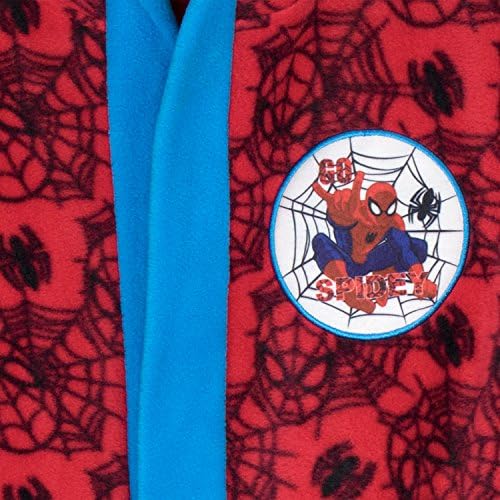 Spiderman Boys Spider-Man Dressing Gown Ages 2 to 12 Years