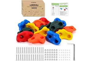 Trymaker Rock Climbing Holds,Climbing Wall for Kids,Climbing Set for Adult Indoor and Outdoor