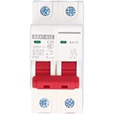 DC Circuit Breaker, 1000V 32A, 2P Photovoltaic Circuit Breaker, Magnetothermal Automatic Switch, for Solar Power System and C
