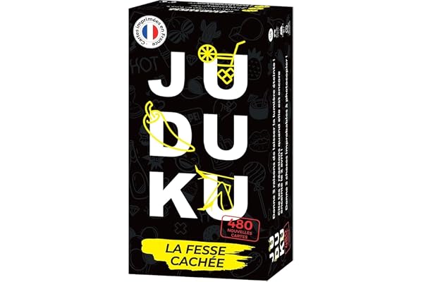 JUDUKU Jeux de société La Fesse Cachée | Jeu de Carte fabriqué en Europe | Déjà Plus d' 1 Million de Joueurs | Jeux de société Adulte idéal soirée