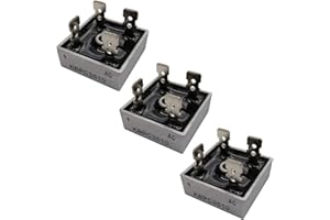 HUABAN 3PCS KBPC3510 Diode de redresseur de pont en silicium 35A 1000V KBPC Onde pleine monophasée 35 Amp 1000 Volt
