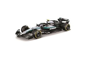 BBURAGO - Mercedes-AMG Petronas F1 W16 Team 2025#12 Kimi Antonelli Die-Cast Model Car, 1:43 Scale, Official Licensed Mercedes Replica, Display Collectible Vehicle, Recommended 3+