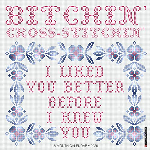 Lire des livres gratuits en ligne sans téléchargement Bitchin' Cross Stitchin' 2020 Calendar by author 1549205412 RTF