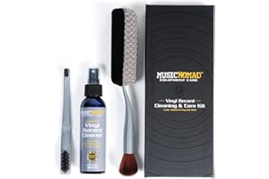MusicNomad MN890 6'n 1 Next Level Vinyl Record Cleaning & Care Kit