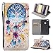 Produktbild Huawei P8 Lite 2017 Hülle, Huawei P8 Lite Schutzhülle, Asnlove PU Leder Brieftasche Hülle Bookstyle Schutzhüllen Flip Hülle Vintage Flip Wallet Case Cover Halter Ledertasche Schutz mit Kartenfach Standfunktion Magnetverschluss für Huawei P8 Lite 2017