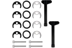 Neikafan 18 Pcs/4 Sets Tap Repair Kit Monobloc Tap Fixing Kit Tap Washers for Mixer Taps Tap Clamp Bracket Replacement for Kitchen Basin Sink(Single Hole)