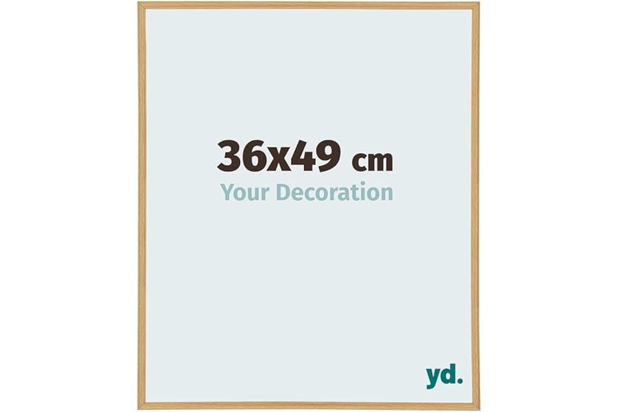 Your Decoration - Puzzle frame 36x49 - Beech Light - Puzzle frame 500-1000 Pieces - Plastic Photoframe - Annecy