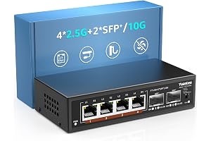 6 Port | 4x2.5G +2x10G SFP