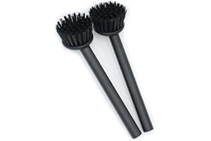 ‎JARVITA Spülbürste schwarz, Spülbürsten Set (2 STK), 21 cm, Design Küchenbürste Küche und Bad, Abwaschbürste, Geschirrbürste, Stielbürste rund