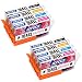 Produktbild Jofoce Tintenpatrone für HP 364 364XL Druckerpatrone, Kompatibel mit HP Photosmart 5510 5511 5512 5514 5515 5520 5522 5524 6510 6520 6512 6515 7510 7520 7515 B8550 B8558 C5370 C5373 C5324 C6388 D5460 D5463 B110a B110c B010a B010b B111a B109a B109b C309a C309c B209a B210a HP Deskjet 3070A