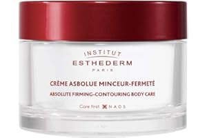 INSTITUT ESTHEDERM PARIS Institut Esthederm - Crema Corpo Tonificante Absolue Minceur-Fermeté - Crema Rassodante e Drenante alla Caffeine - Rimodella la Silhouette - Vaso 200 ml