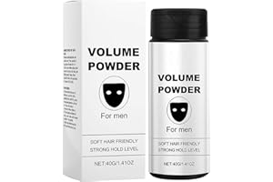 JADYON Texturpuder für Männer, 40G Haarpuder Männer, Based Texture Powder, Volumen Puder Haare mit Mattem Effekt, Verleiht Sofort Textur und Volumen, Haarstyling-Pulver Mit Textur für Männe-r, Starker Halt