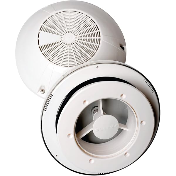 Aramox RV Ventilator, 12V ABS Dak Ventilator Plafond Stille Lucht Ventilatie Koelrooster voor Campers Reizen Trailer Van