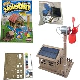 Esmay G&uuml;neş Enerjili Deney Seti -panelli Ev gnsRKFaz2729