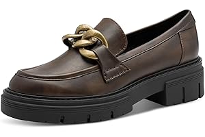 MARCO TOZZI Mocassini da Donna con Tacco Largo Vegani