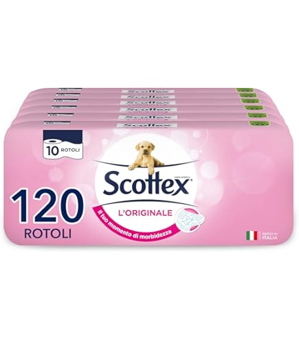 Scottex Quanto Basta, Carta Da Cucina, Opzione Mezzo Strappo, Carta
