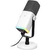 FIFINE Podcast St&uuml;dyosu Akışı i&ccedil;in USB XLR Mikrofon, Dinamik Mikrofon Oyun Bilgisayarı, PS4/5 Mac Mixer Ses Kartları i&ccedil;in Ses