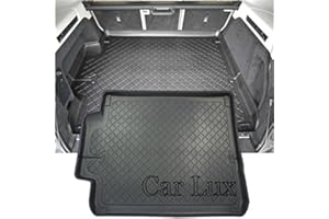 Car Lux AR05064 - Alfombra cubeta Protector Cubre Maletero Extrem a Medida para Discovery V 5 Desde 2017-