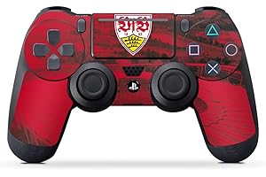 DeinDesign Skin kompatibel mit Sony Playstation 4 PS4 Pro Controller Folie Sticker VfB Stuttgart Stadion Offizielles Lizenzprodukt
