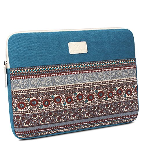 Feisman 15 Zoll bis 15 6 Zoll Laptop H  lle  15-15 6 Zoll Laptop-H  lle Rei  verschluss Tasche f  r ASUS ACER HP LENOVO DELL TOSHIBA SAMSUNG Chromeboo