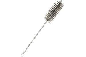 TEKONDA 30cm Ofenrohrbürste Durchmesser 40mm Schornsteinfeger Bürste Kesselbürste Drahtbürste Rohrbürste für Schornsteine Rohre Heizkessel Öfen Entkalken