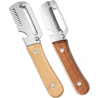 2 Pcs 2 in 1 Multi Functional Vegetable Peelers with Bo...