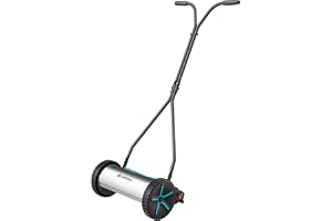 Gardena Cylindergräsklippare Comfort 330 Cylindergräsklippare: Engelsk gräsmatta, 33 cm klippbredd, Sladdlös, Lätt att rulla, För gräsmattor upp till 150 m² (11750-20)
