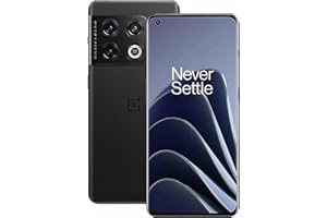 OnePlus 10 Pro 5G 12 Go de RAM 256 Go de Stockage, smartphone sans carte SIM avec Appareil photo Hasselblad de 2e génération pour mobile - Garanti 2 ans - Volcanic Black