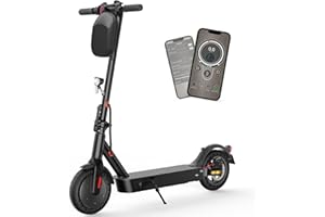 E Scooter mit Straßenzulassung, 40km Reichweite, 10 Zoll Wabenreifen ABE Elektroroller Belastung LED | bis 120kg | 20km/h Ele