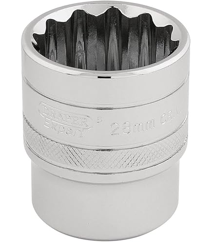 Draper Stecknuss 10mm – 1/2 Zoll Vierkantantrieb, 12-Kant, Aus Chrom-Vanadium-Stahl, Blau