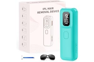 TIIMAGIC IPL Geräte Haarentfernung Laser - Schmerzfreie IPL Haarentfernungsgerät mit 9 Energiestufen 999,900 Lichtimpulse für Zuhause, Körper, Gesicht, Bikinizone und Achselhöhlen - Kamel