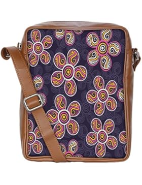 Snoogg , Damen Umhängetasche mehrfarbig multi