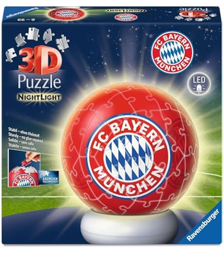 Ravensburger 3D パズル  FCバイエルン・ミュンヘン Ravensburger 3D Puzzle Iconics: 12008033 Allianz Arena - with
