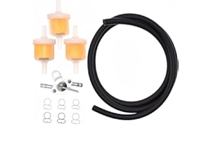 GENERIC Royitay Benzin 6mm Ø Kraftstofffilter Kit Kraftstoffleitung Benzinschalter des Benzinhahns Schlauchleitung für 50cc 70cc 90cc 110cc 125cc 150cc für Gas Generator Motor Ersatz Teil