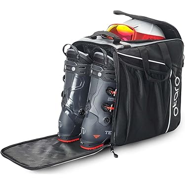 STYNGARD Skischuhtasche mit Helmfach und belüftetem Stiefelfach [54 L