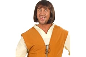 NET TOYS Dentadura de Anciano de Broma Divertido Dientes postiza Halloween