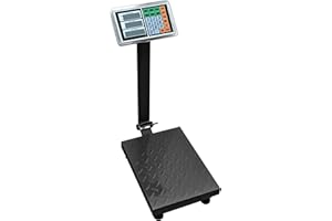 Yasta Bilancia Digitale Elettronica Professionale 500 Kg Con Display Bilancia Bilico Industriale Pesa Pacchi Bilancia Bascula Per Negozi Aziende Ed Attività Ambulanti