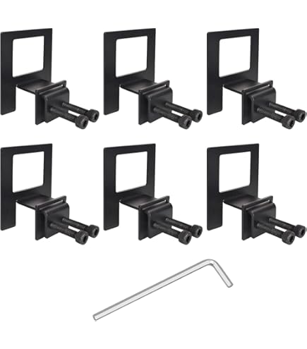 6 Stück Matratzenhalter Anti-Rutsch - Verstellbare Metall-Stopper Für Bettrahmen