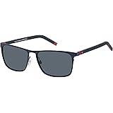 Tommy Hilfiger Unisex Th 1716/s Sunglasses, WIR/IR MTBLUE RED, 57