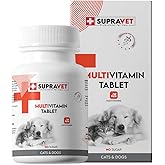 Supravet Kedi ve K&ouml;pekler i&ccedil;in Multivitamin Tablet 75 Adet