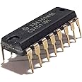 Juried Engineering CD4511BE CD4511B CD4511 CMOS BCD-to-7-Segment LED Latch Decoder Drivers Breadboard-Friendly IC DIP-16 (Pack of 5)