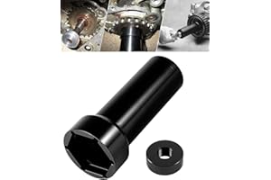 FLYINGWING 5,4 cm Hauptwelle Ritzel Riemenscheibe Schraubenschlüssel Kontermutter Hauptwelle Steckschlüssel kompatibel mit Harley Davidson Twin Cam, Dyna, Electra Glide, Heritage Softail ab 2006