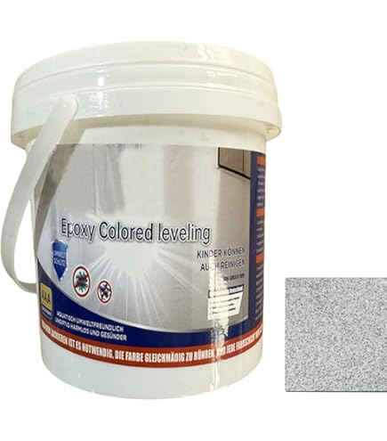 RESINA EPOSSIDICA BICOMPONENTE Per PAVIMENTI Colorata Opaca 1Kg A B - Foto 10