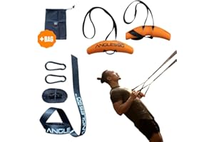 Angles90 Suspension and Cable Trainer Set - Full Body Workout Equipment for Home Gym with Grip Handles, Pulley System, Ankle Straps, Resistance Bands - for Strength, Leg, Core Exercises
