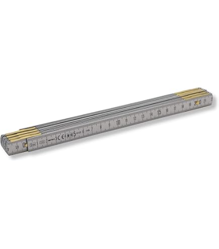 Metro Pieghevole "BGS" - Plastica - 10 Giunti- M 1 O 2 M