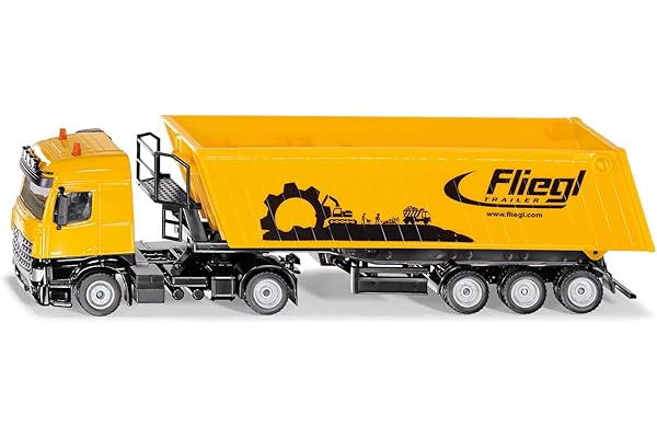 siku 3537, Camion à benne basculante, 1:50, Métal/Plastique, Rouge, Benne basculante